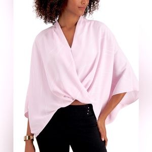 🌺Alfani Wrap-Front Top🌸🌺